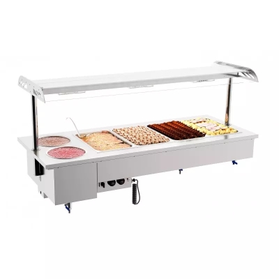 DROP-IN BAIN-MARIE AVEC BOLS 4/1